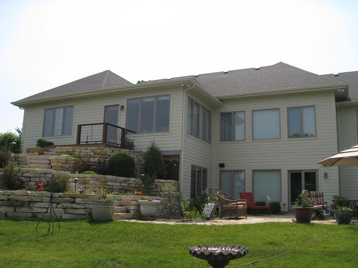 complete roof replacement job