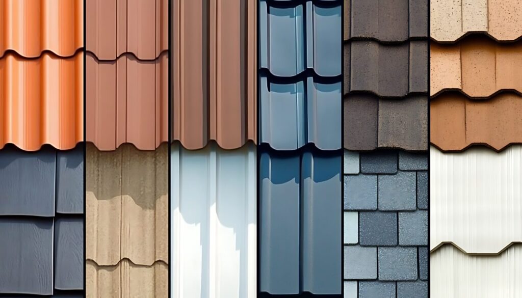 Roofing materials comparison