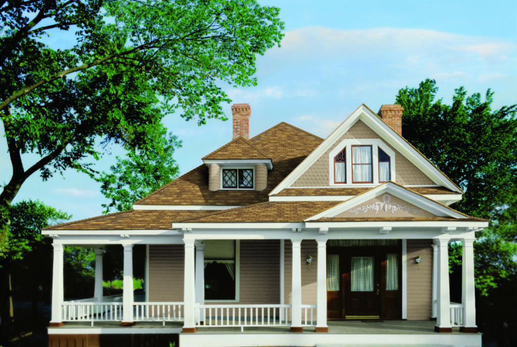 a Victorian-style house