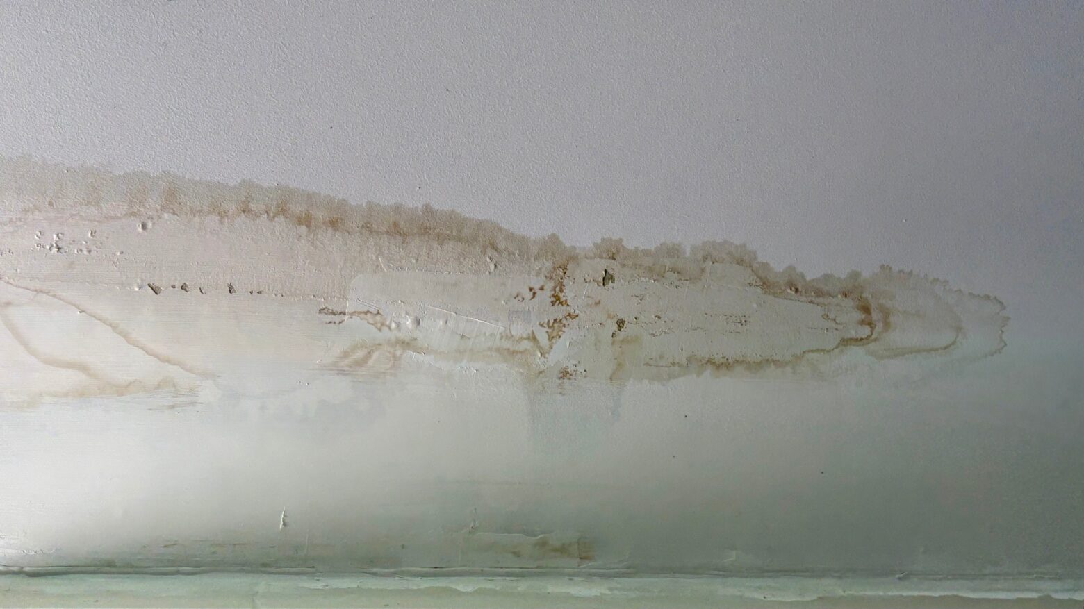 Close up Water Stains On Ceiling